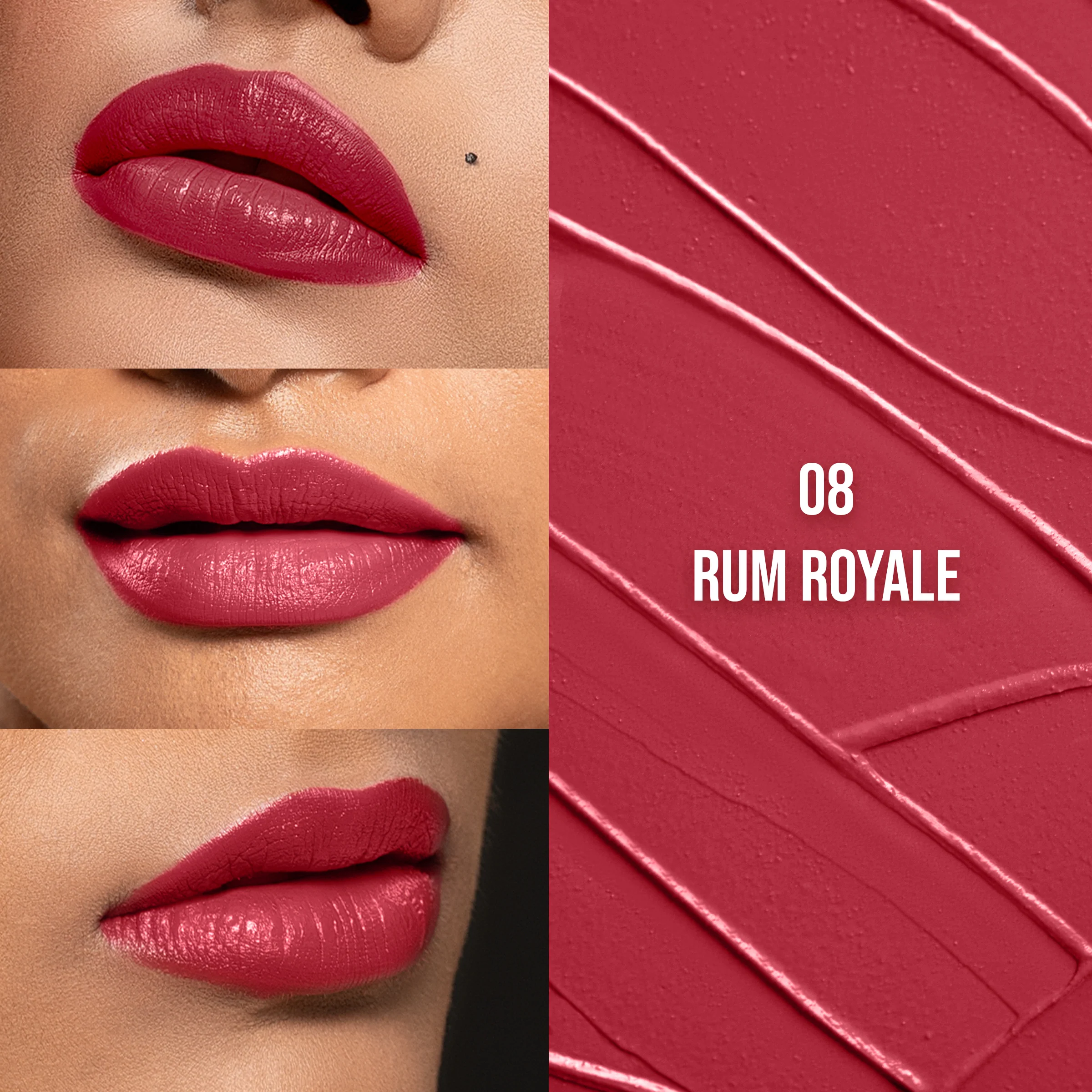 Crème De La Matte Lipstick - 08 Rum Royale - Image 2