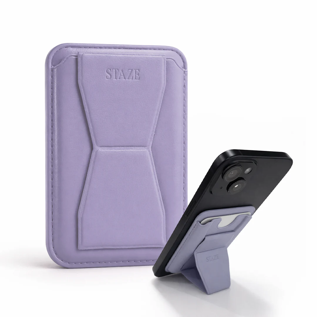 GripIt Magnetic Phone Card Holder + Stand