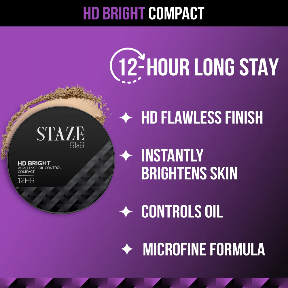 HD Bright Pressed Compact - 125W Vanilla - Image 2