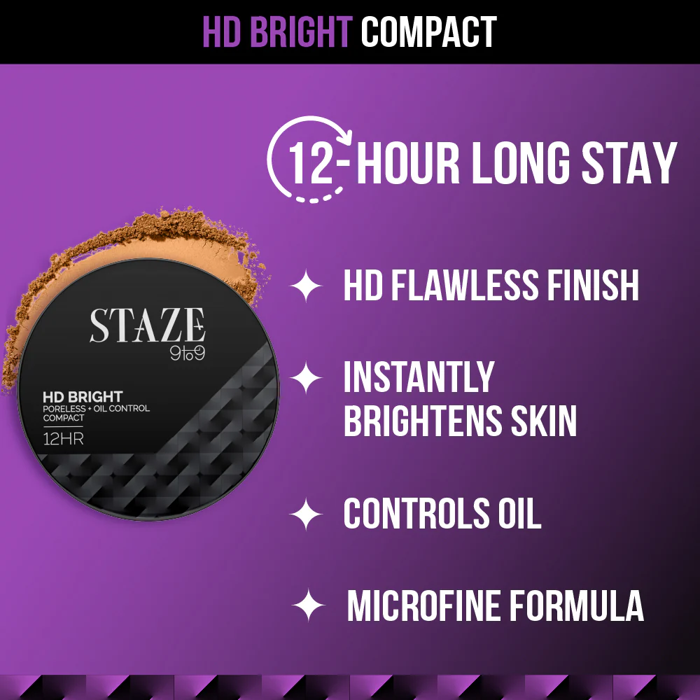 HD Bright Pressed Compact - 315N Ginger - Image 2