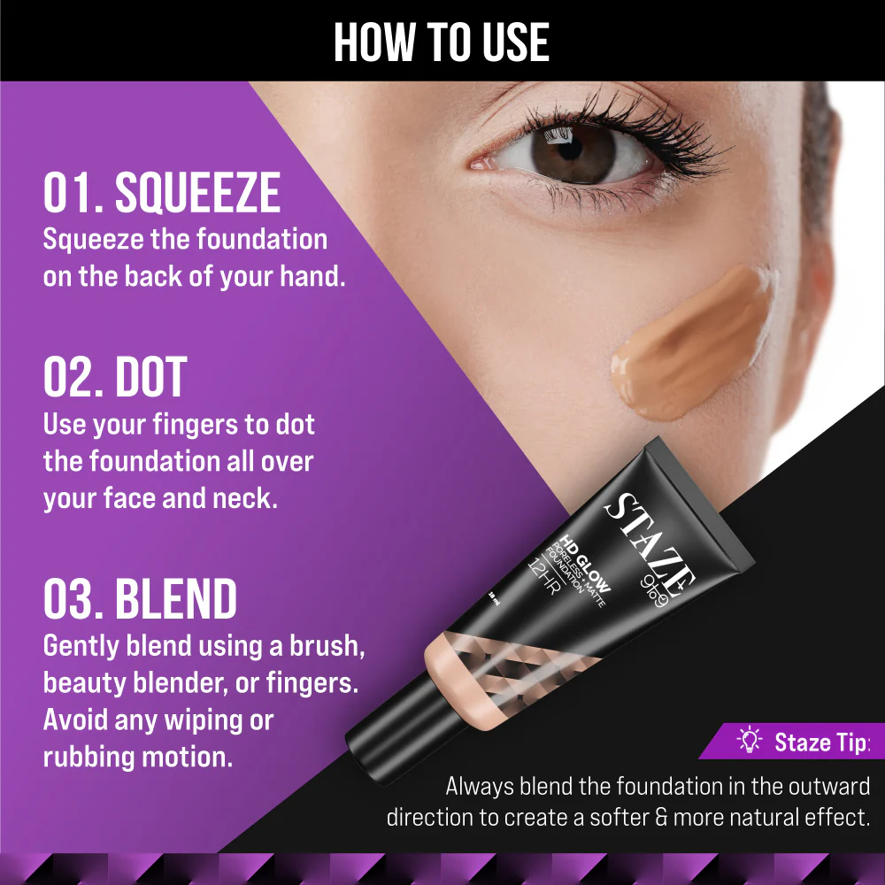 HD Radiance Foundation - 105C SWAN - Image 4