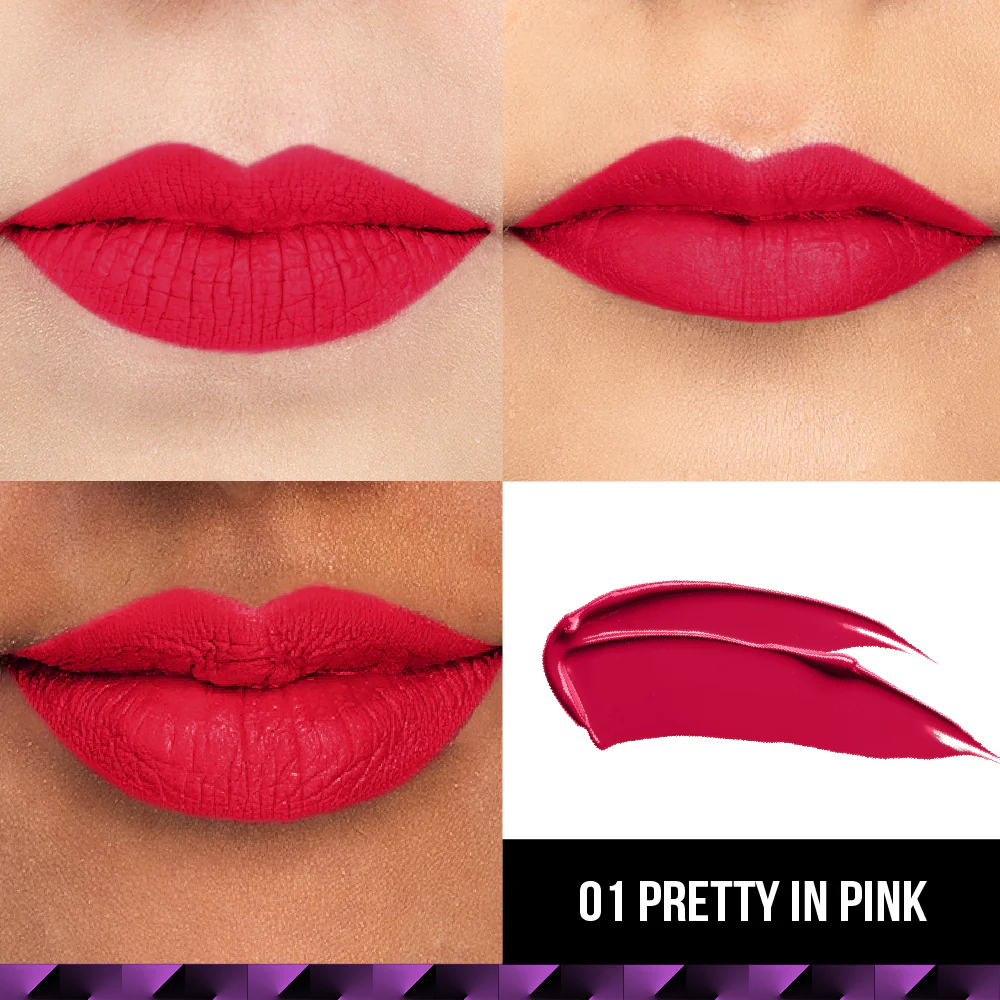 Lips Don’t Lie Lipstick - 01 Pretty in Pink - Image 4