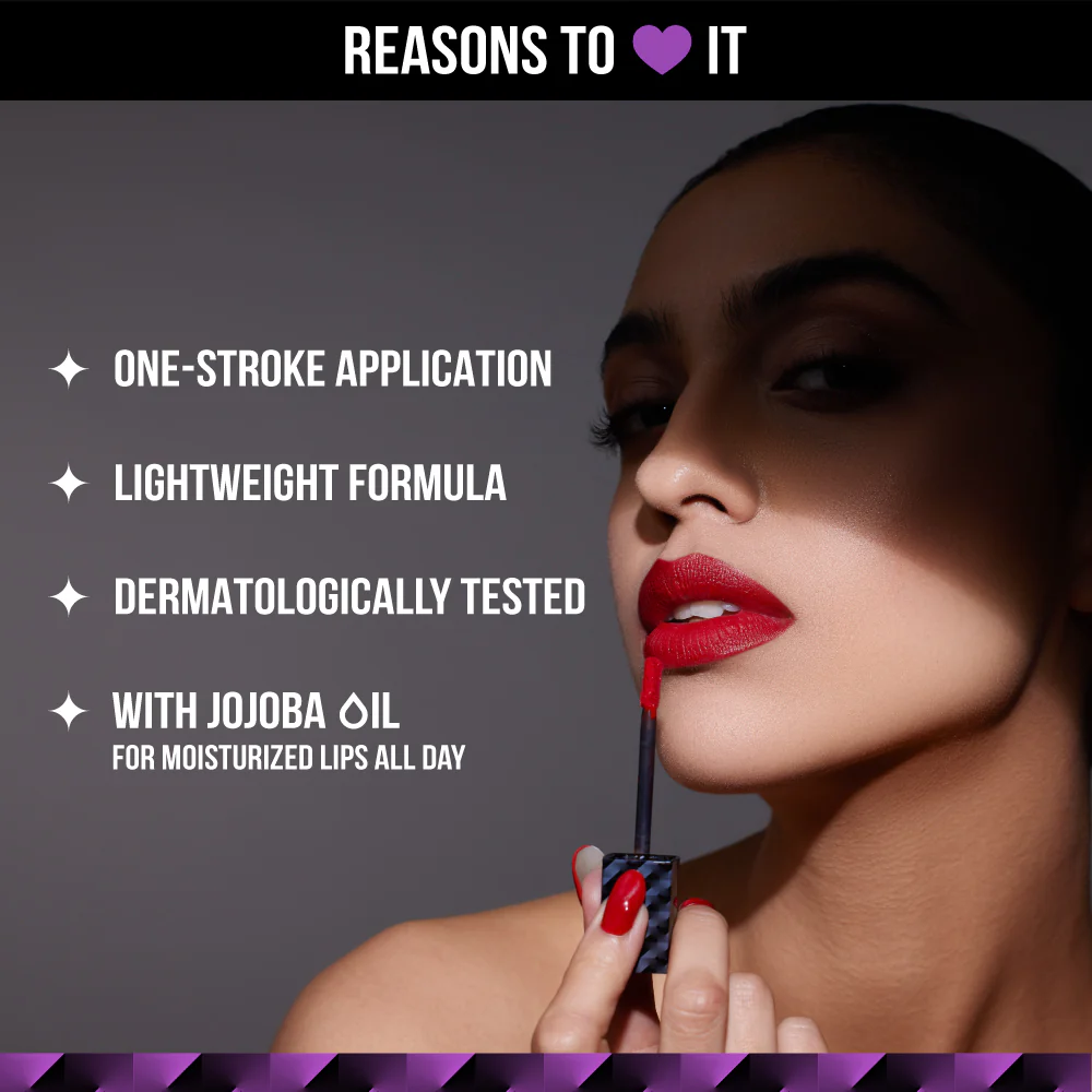 Lips Don’t Lie Lipstick - 06 Raspberry Rush - Image 3
