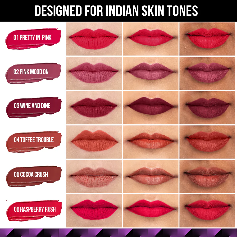 Lips Don’t Lie Lipstick - 08 Blushing Babe - Image 4