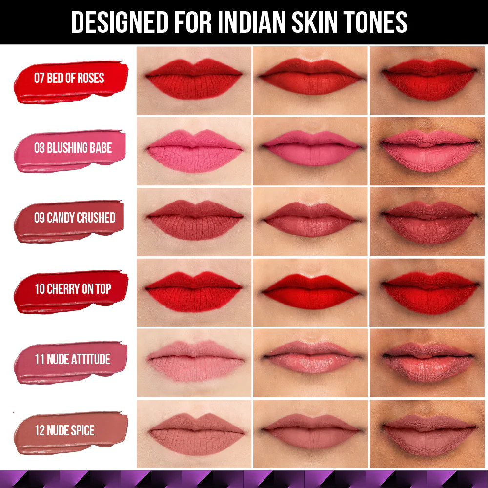 Lips Don’t Lie Lipstick - 08 Blushing Babe - Image 6