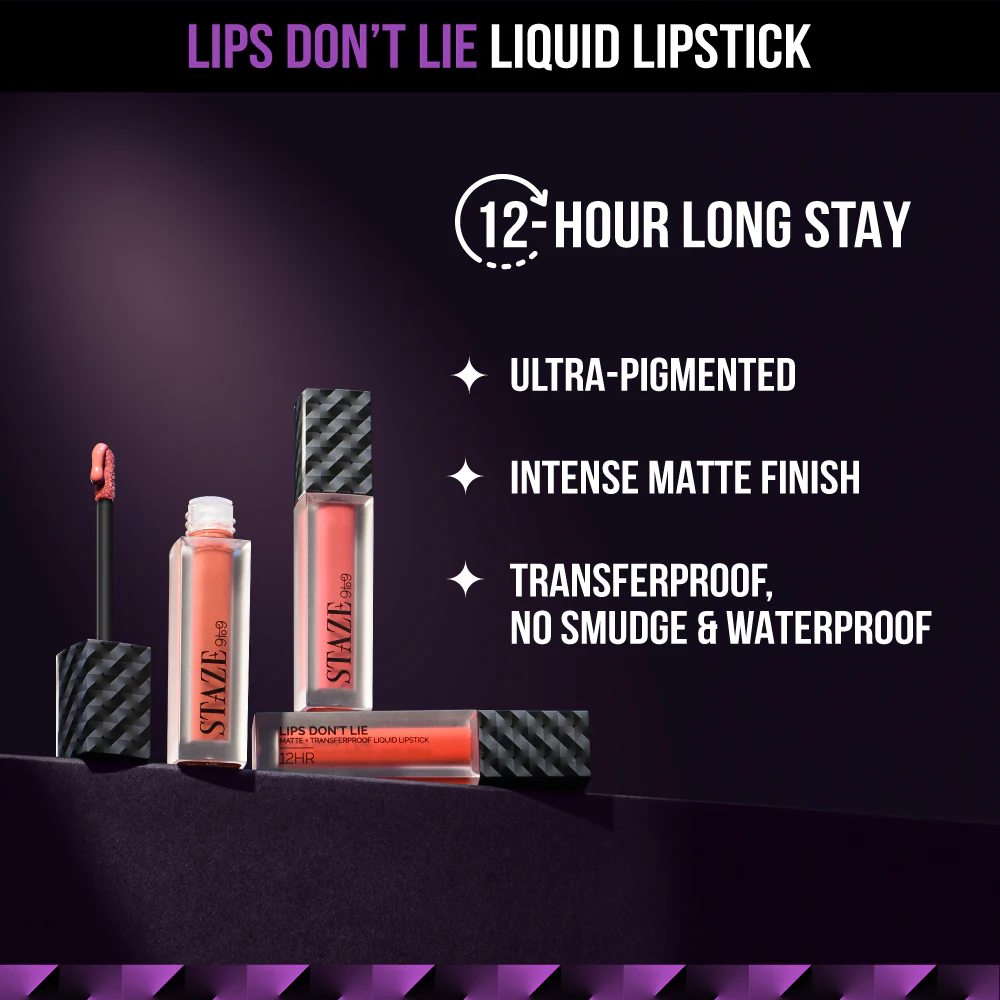 Lips Don’t Lie Lipstick - 11 Nude Attitude - Image 2