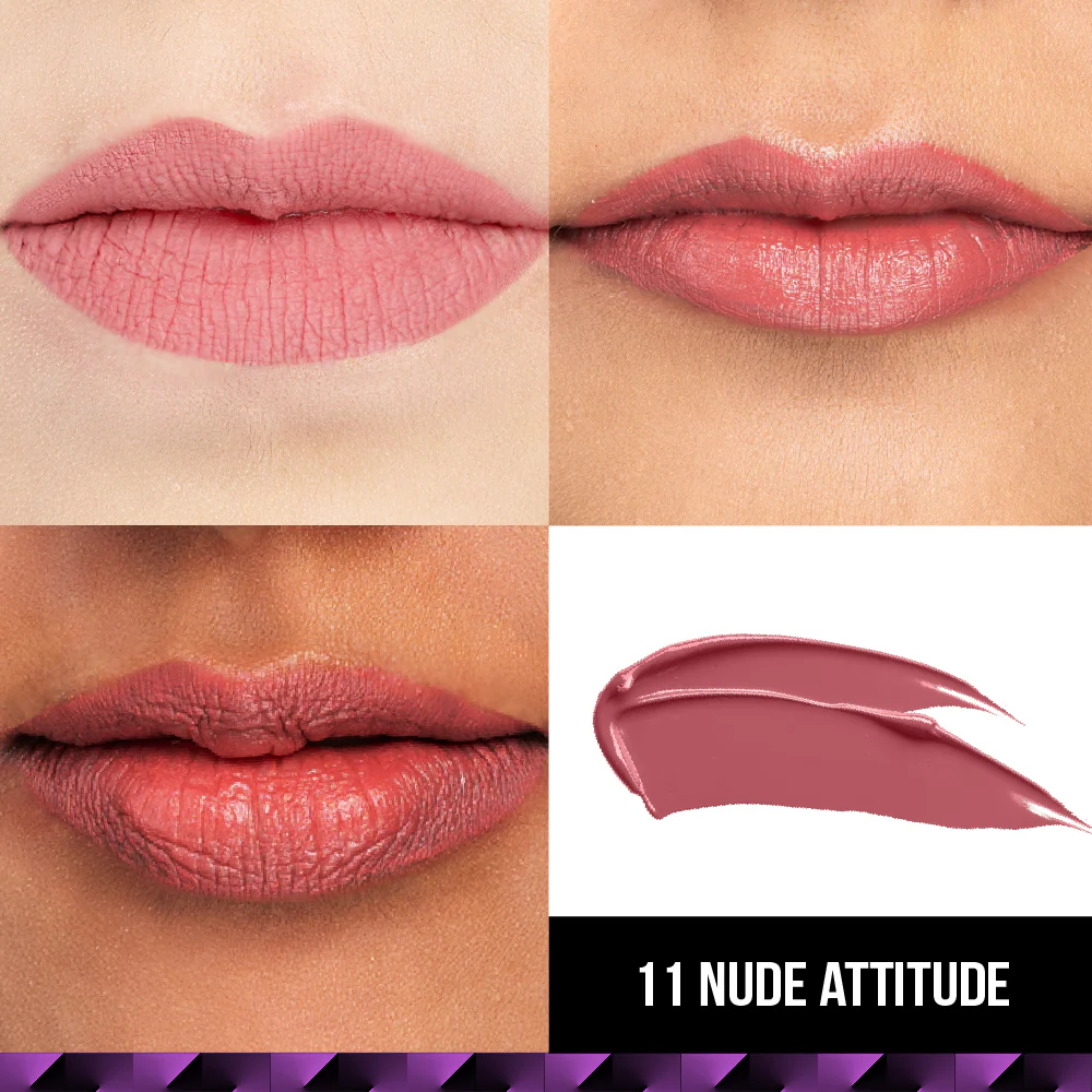Lips Don’t Lie Lipstick - 11 Nude Attitude - Image 4