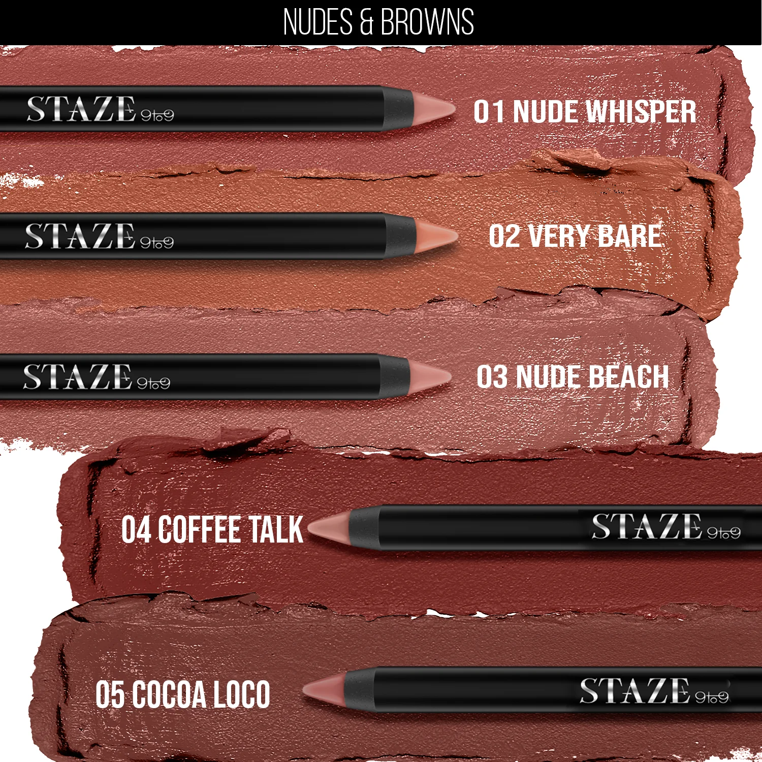 Pout On Lip Crayon - 02 Very Bare - Image 5