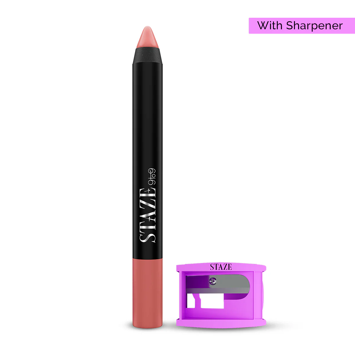 Pout On Lip Crayon 07 Oh My Pink with Sharpener