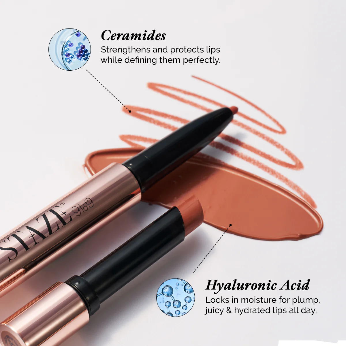 Twin Flame 2in1 Lipstick + Lip Liner 03 Match-Made - Image 7