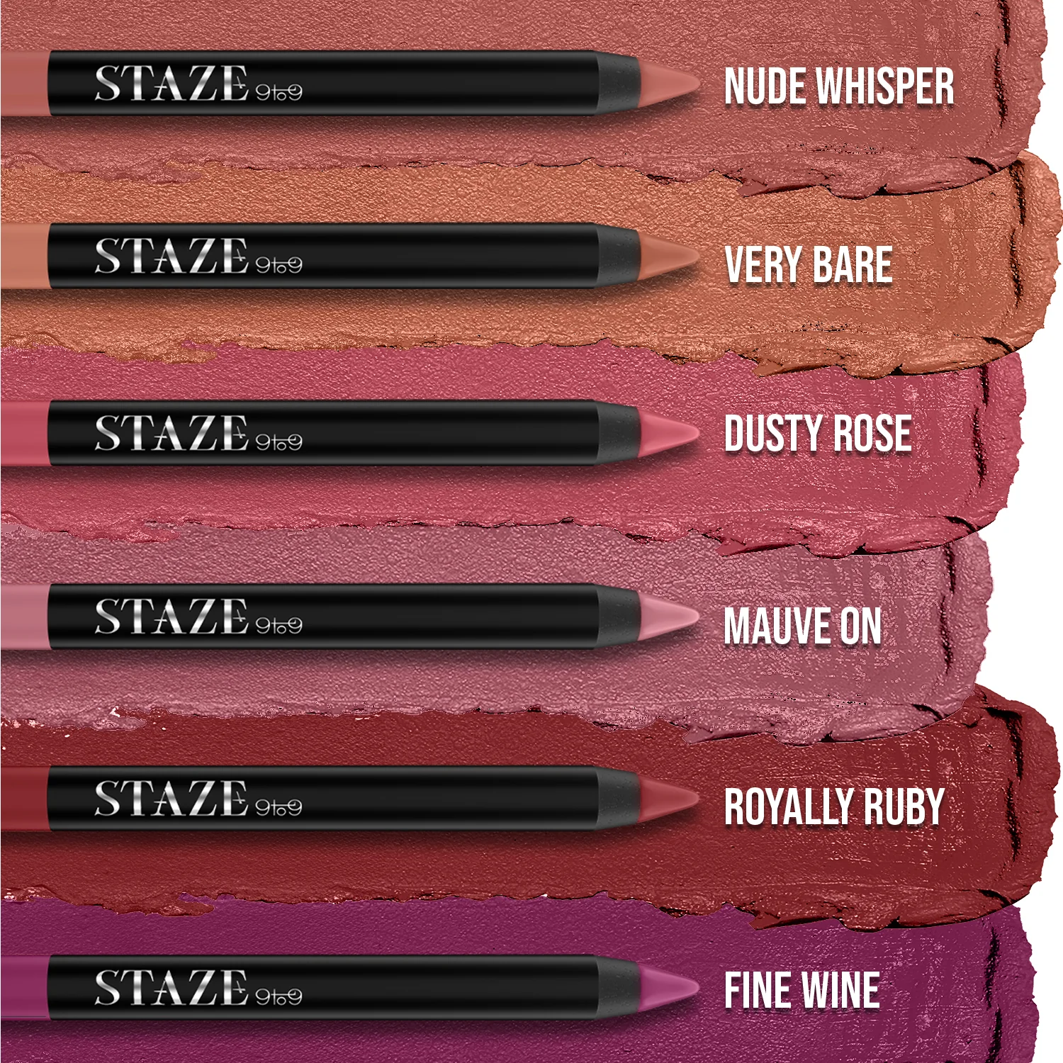 The Pout On Lip Crayon - 08 Dusty Rose - Image 4