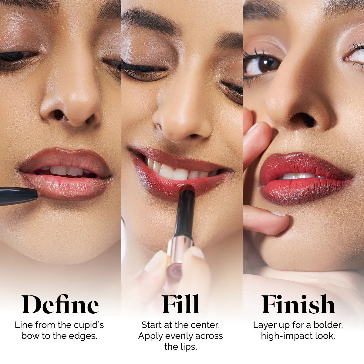 Twin Flame 2in1 Lipstick + Lip Liner 01 Love Struck - Image 8