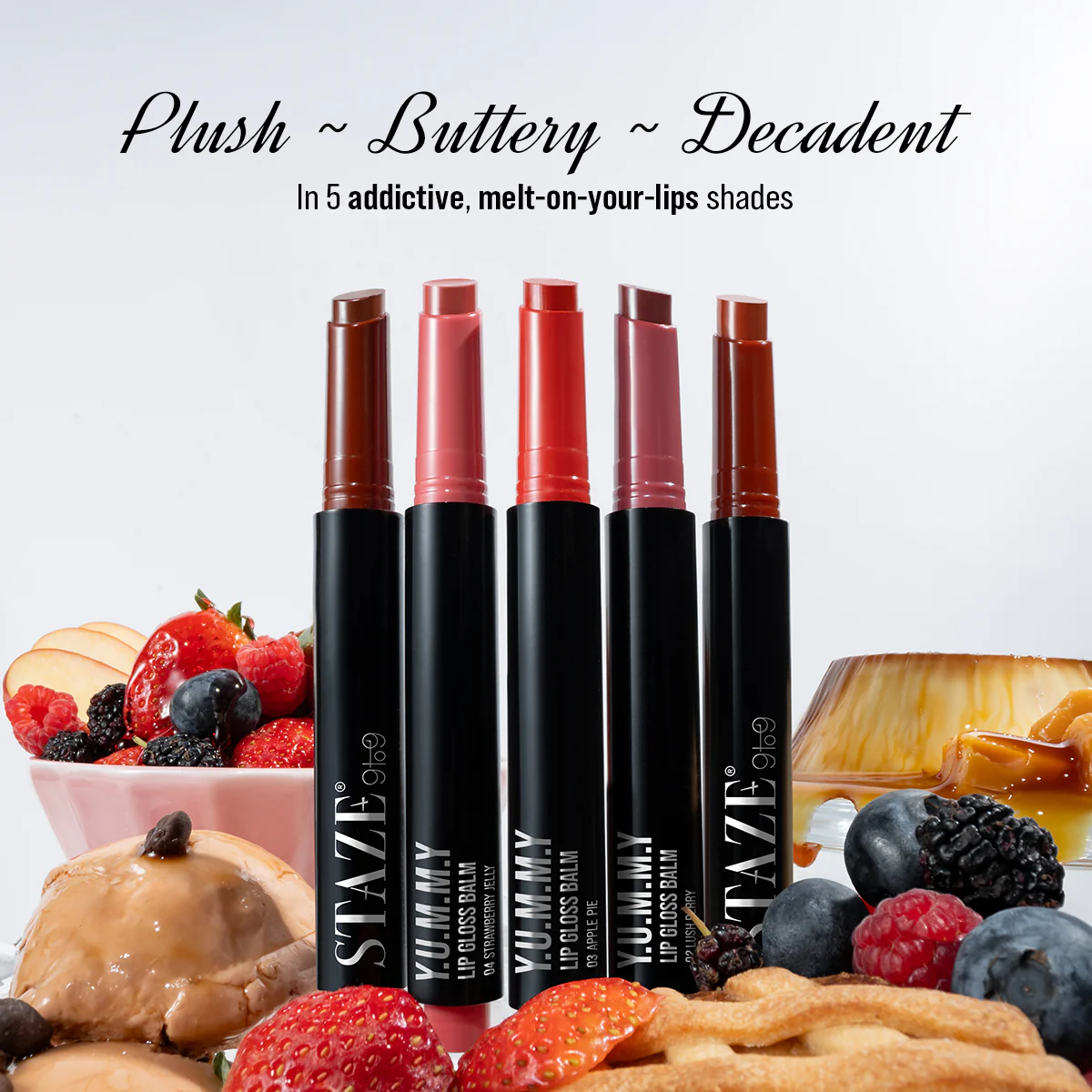 Y.U.M.M.Y Lip Gloss Balm - 05 Double Espresso - Image 7